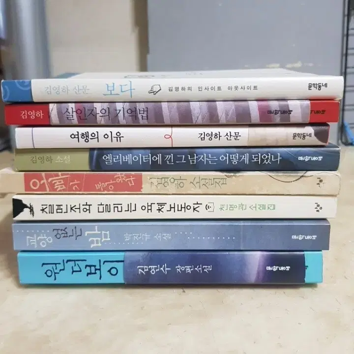 김영하 보다 오빠가돌아왔다 살인자의기억법 교양없는밤 등8종